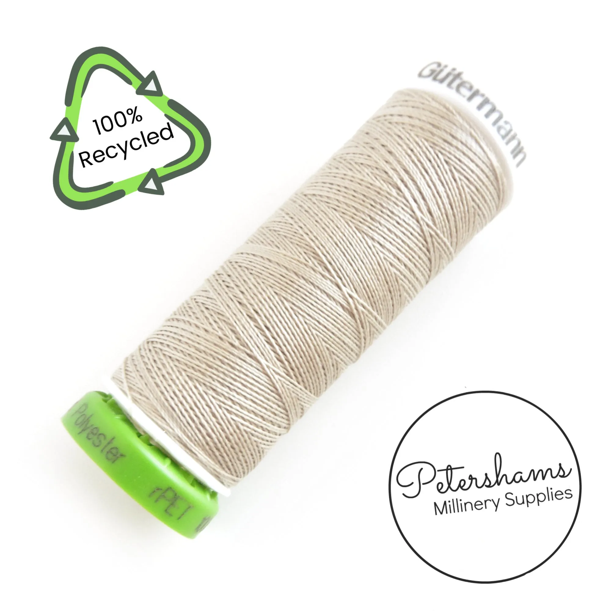 100% Recycled Sew-All Polyester rPET Eco Gutermann Thread - 100m Spool