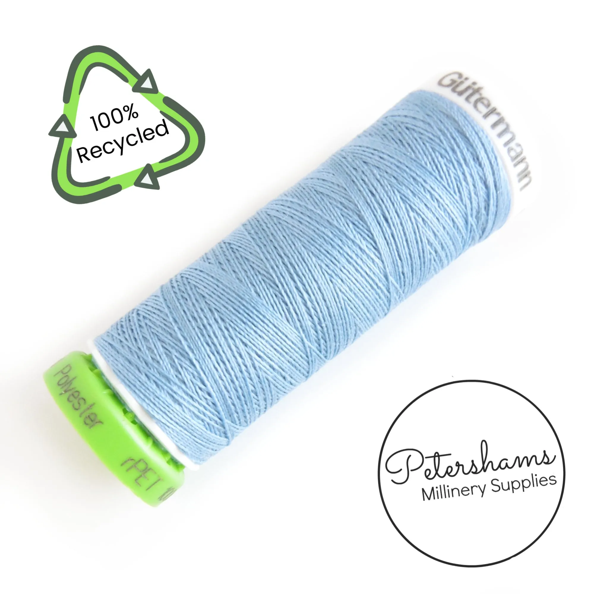 100% Recycled Sew-All Polyester rPET Eco Gutermann Thread - 100m Spool
