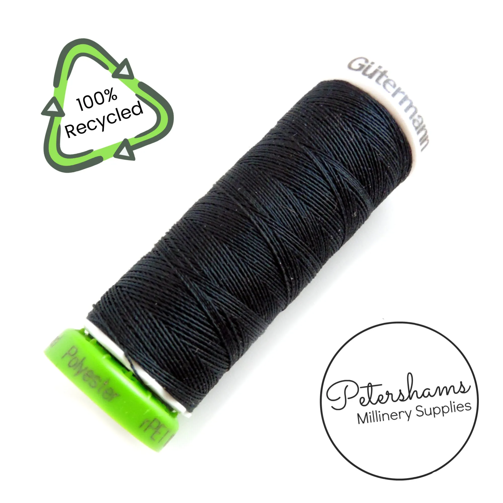 100% Recycled Sew-All Polyester rPET Eco Gutermann Thread - 100m Spool