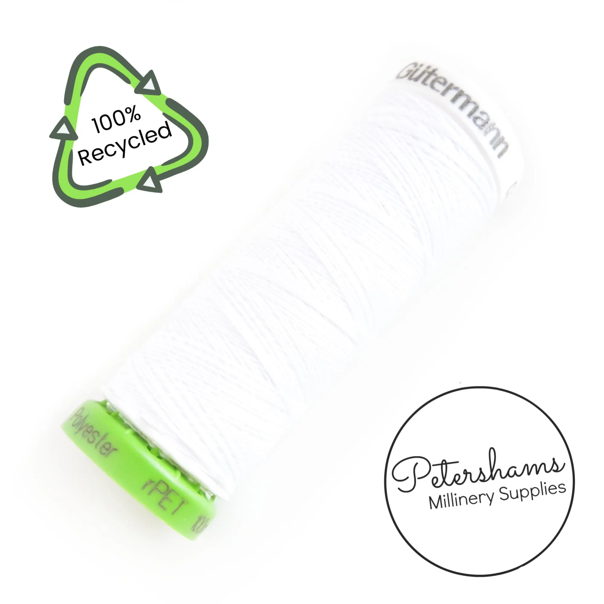 100% Recycled Sew-All Polyester rPET Eco Gutermann Thread - 100m Spool
