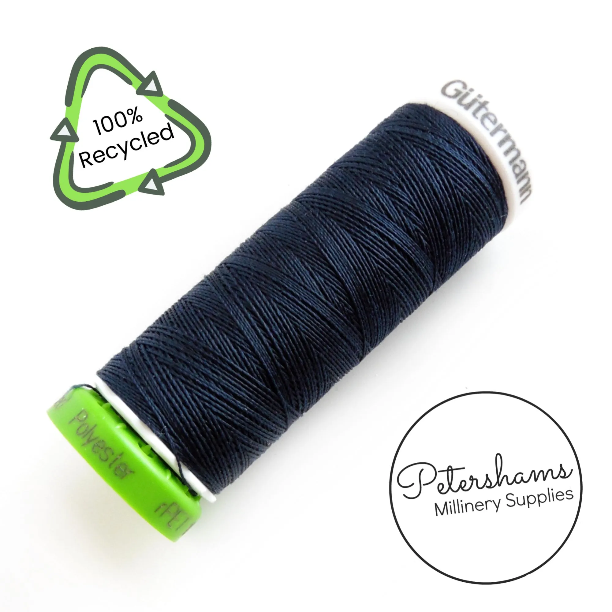 100% Recycled Sew-All Polyester rPET Eco Gutermann Thread - 100m Spool