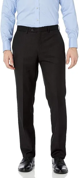 Adam Baker Men's Slim-Fit Flat-Front Dress Pants - Available in Many Sizes & Colors