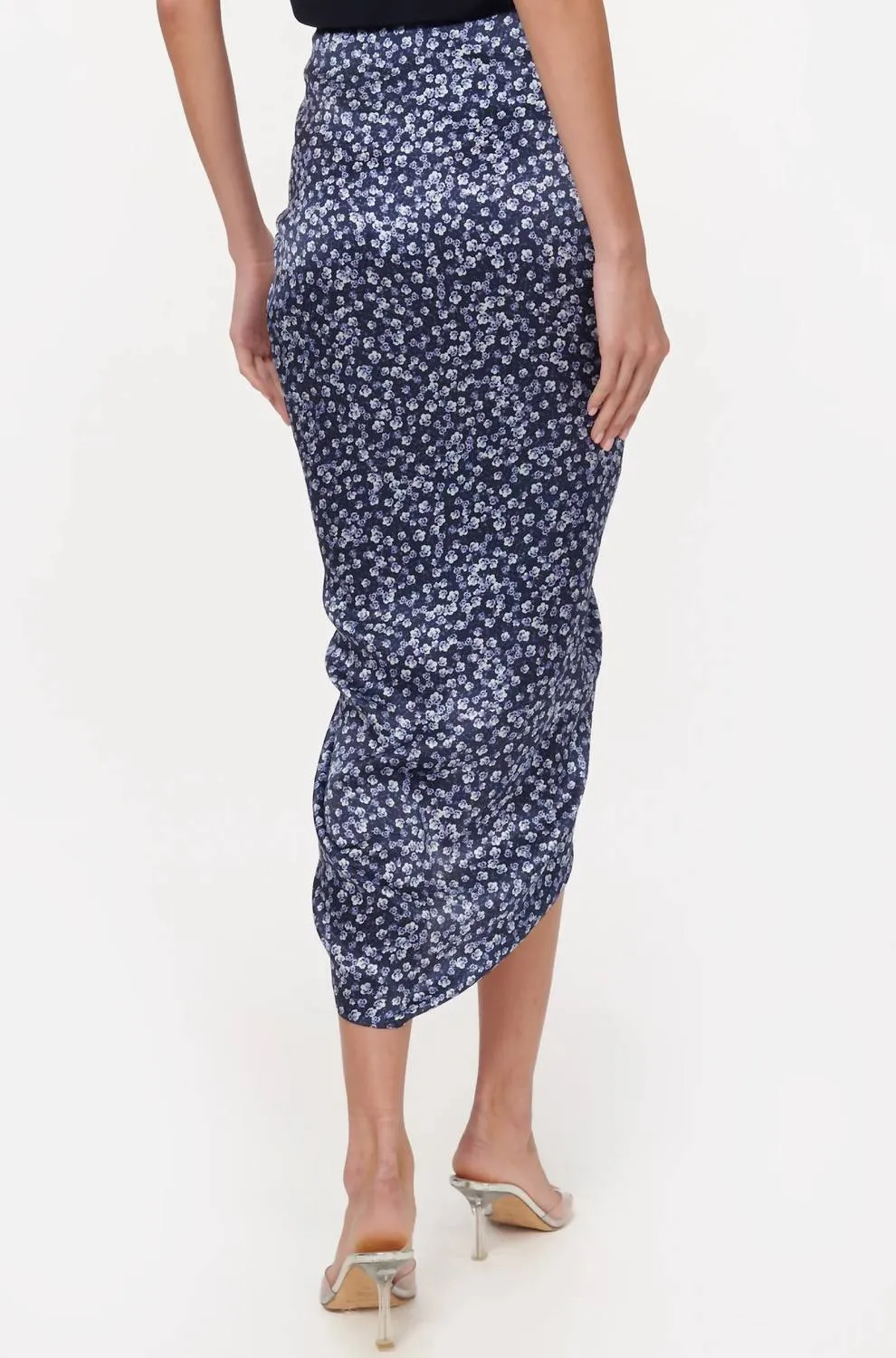 Amanda Skirt In Blue Pansy