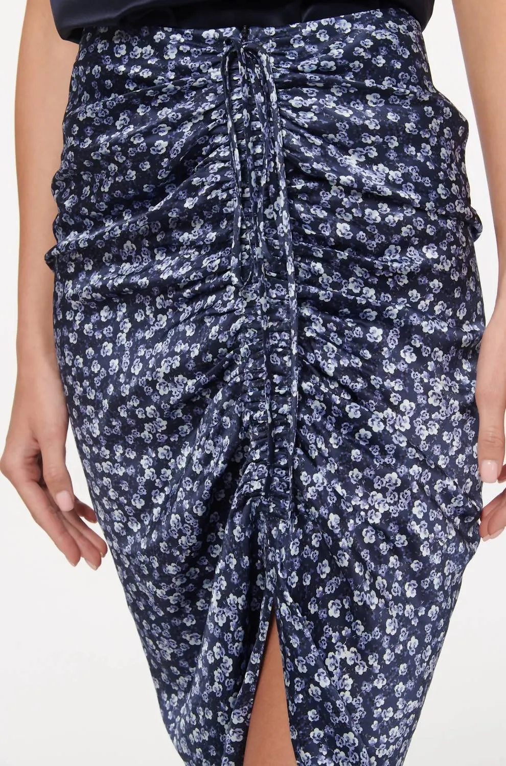 Amanda Skirt In Blue Pansy