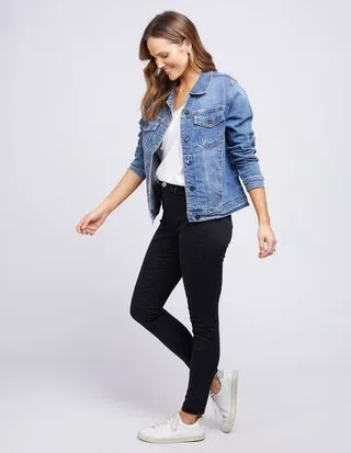 Angie Denim Jacket - Blue