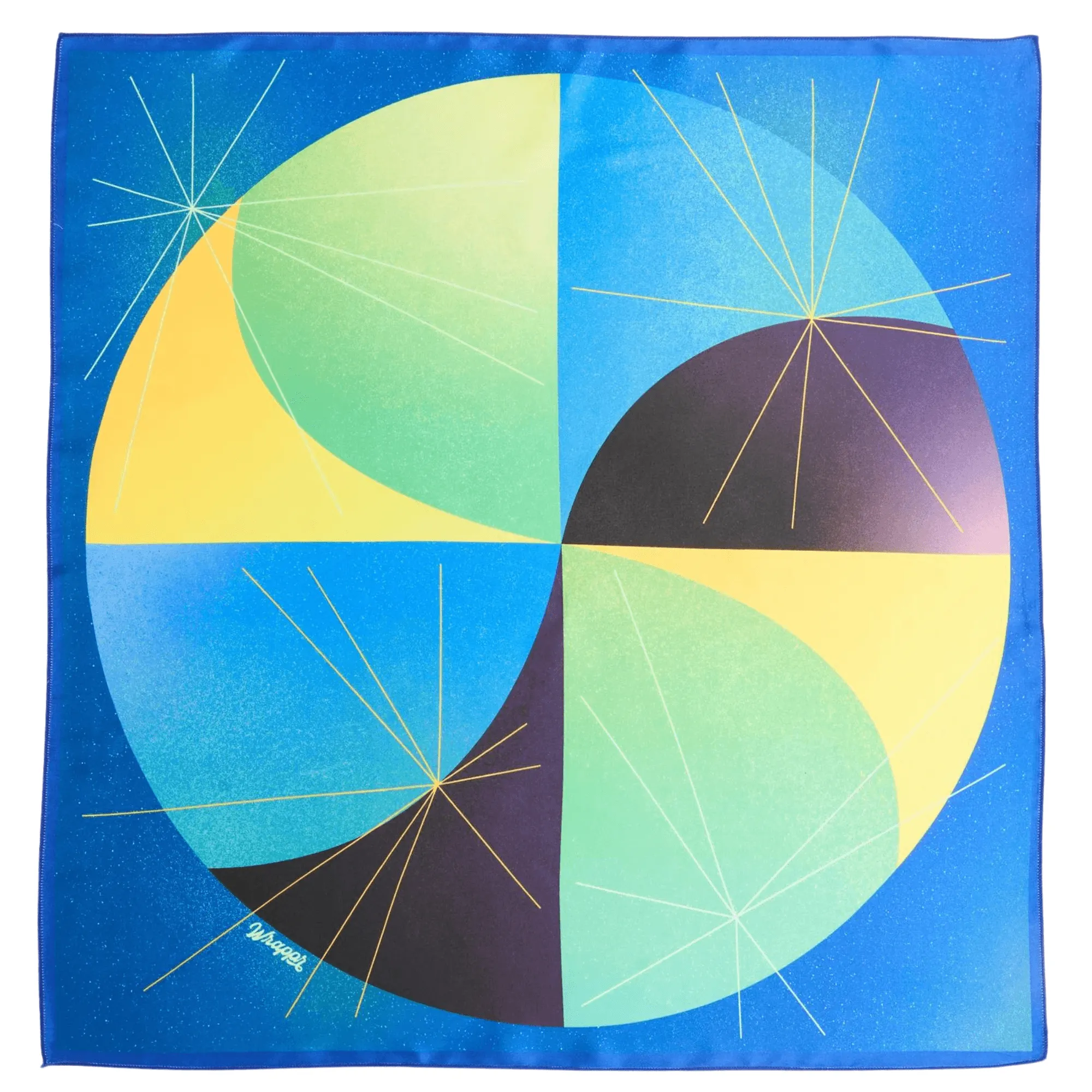 Aroma Collection Bundle | 3 Recycled Polyester Furoshiki Gift Wraps by Essery Waller, 18", 28" & 35"