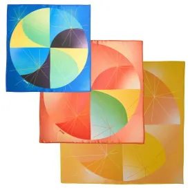 Aroma Collection Bundle | 3 Recycled Polyester Furoshiki Gift Wraps by Essery Waller, 18", 28" & 35"