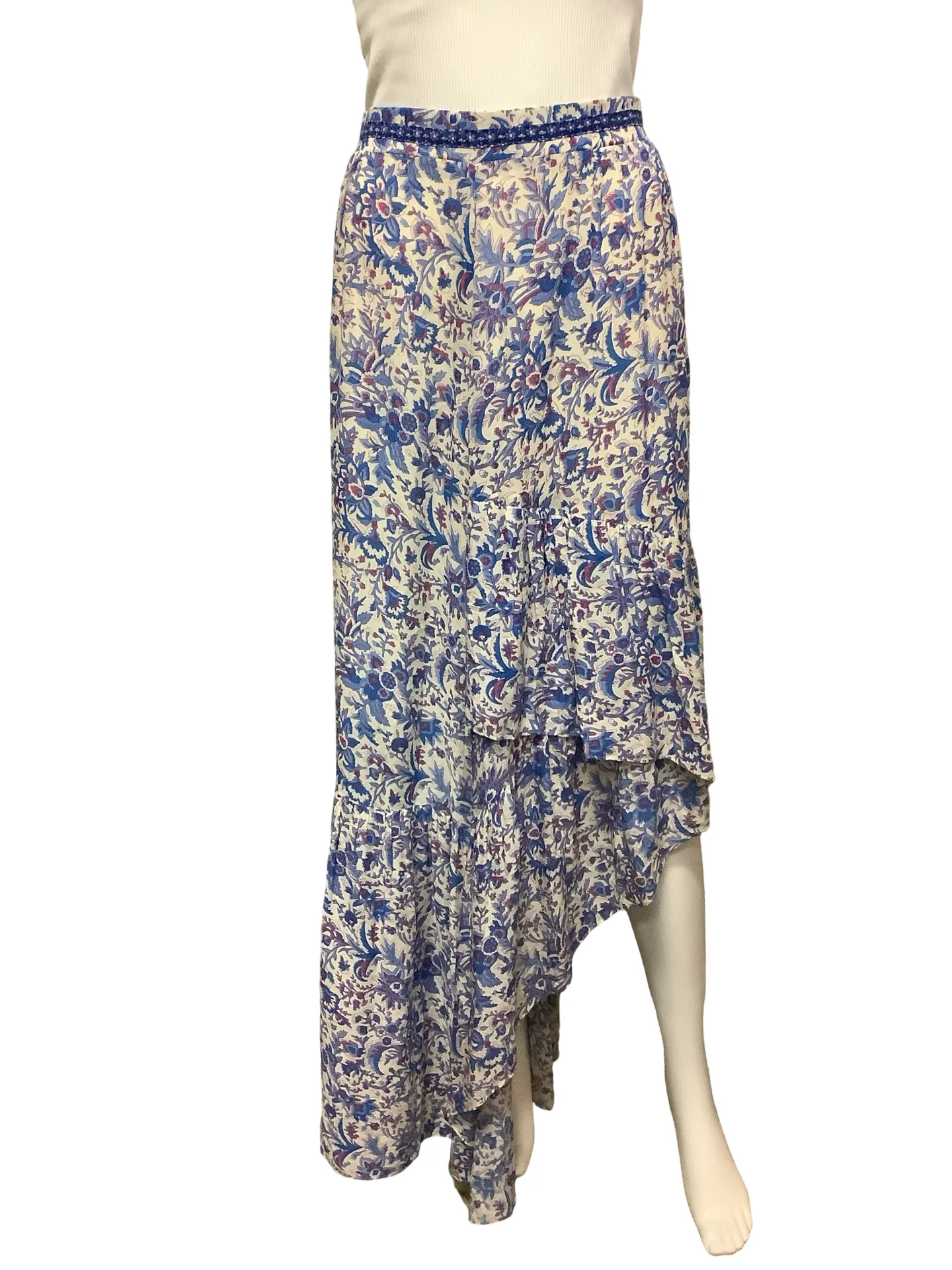 Ba&Sh Floral Print Maxi Skirt Size: L