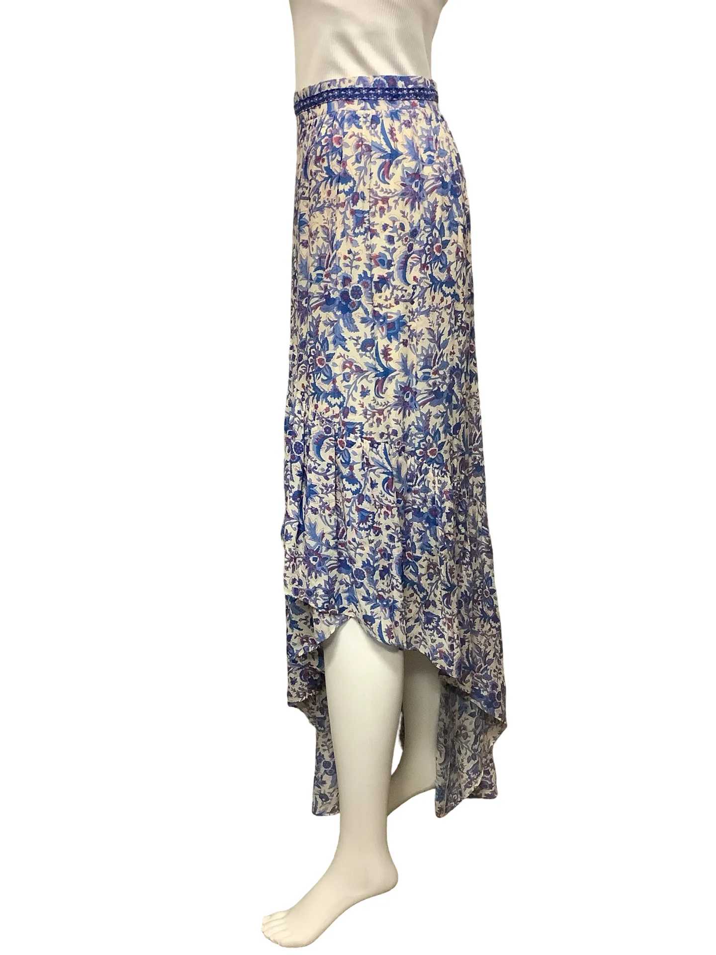 Ba&Sh Floral Print Maxi Skirt Size: L
