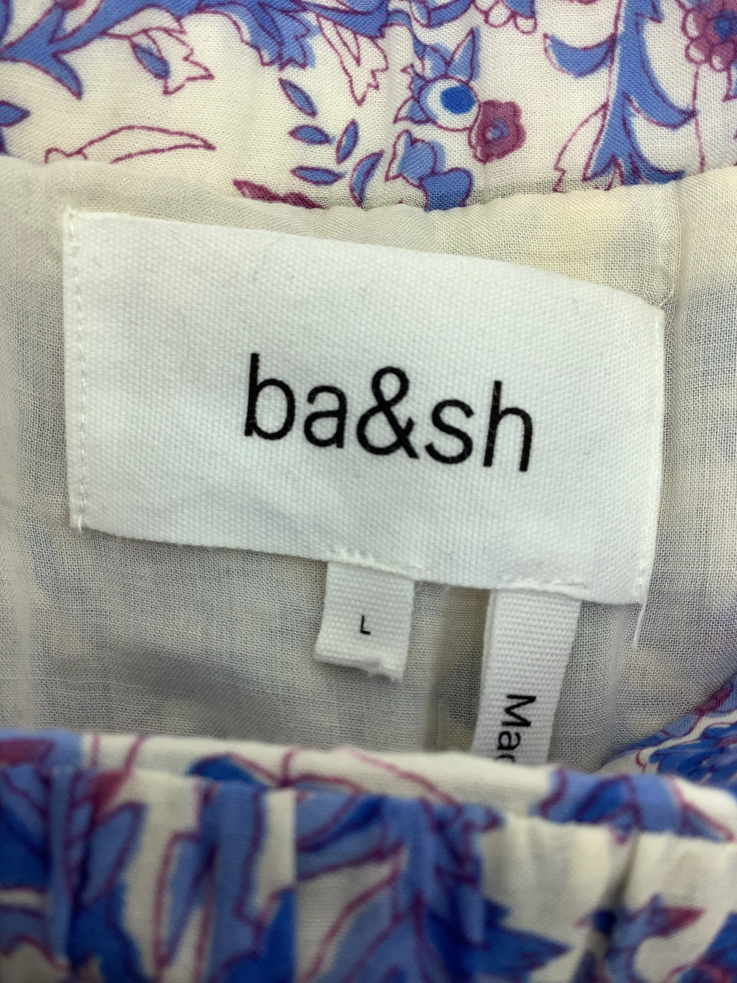 Ba&Sh Floral Print Maxi Skirt Size: L