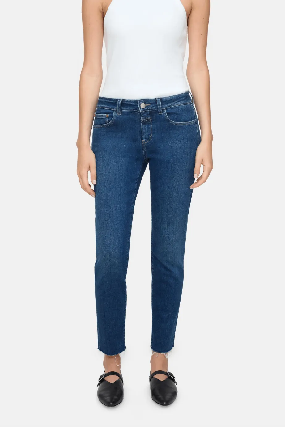 Baker Distressed Ankle Jean