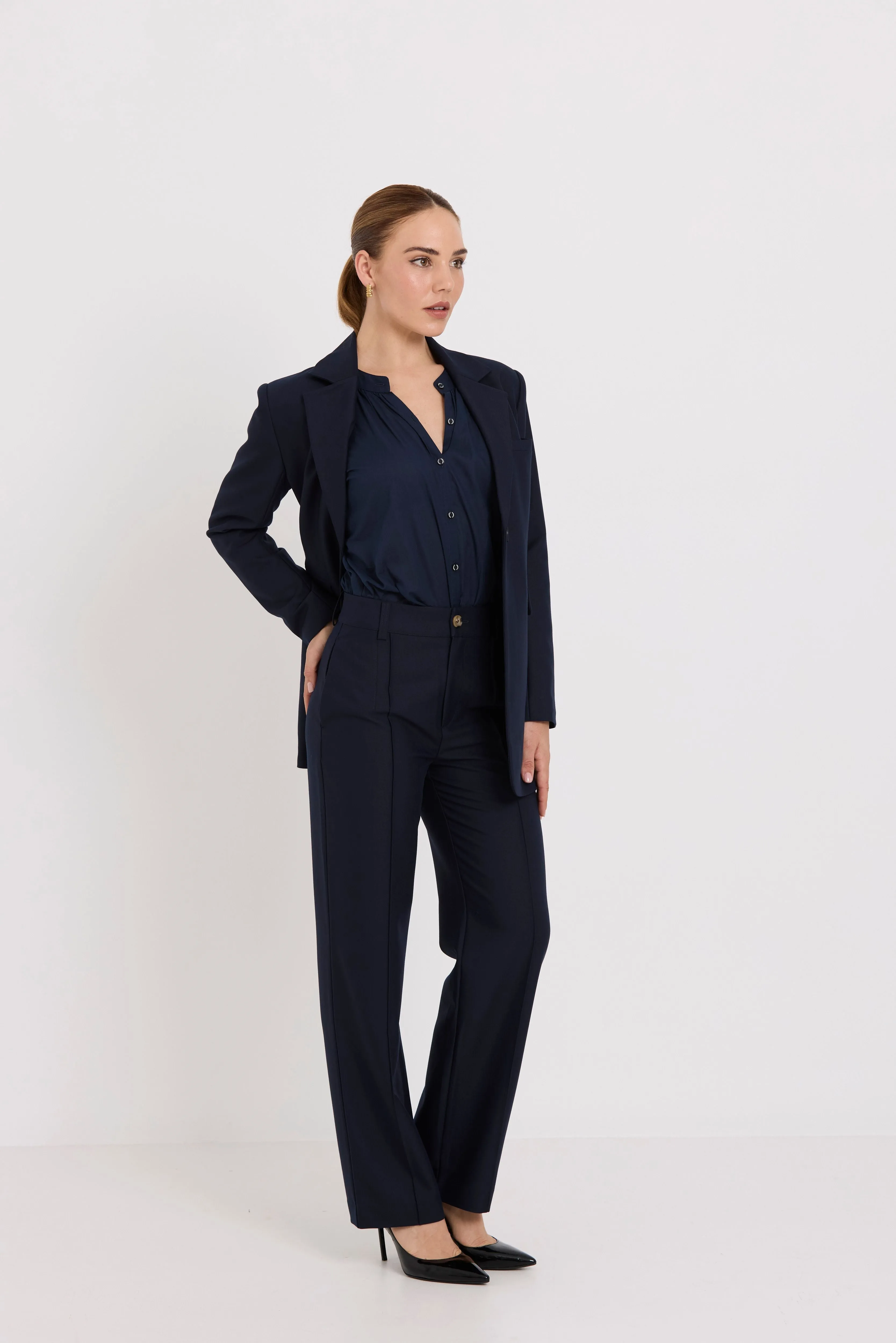 Base Pants | Navy Suiting
