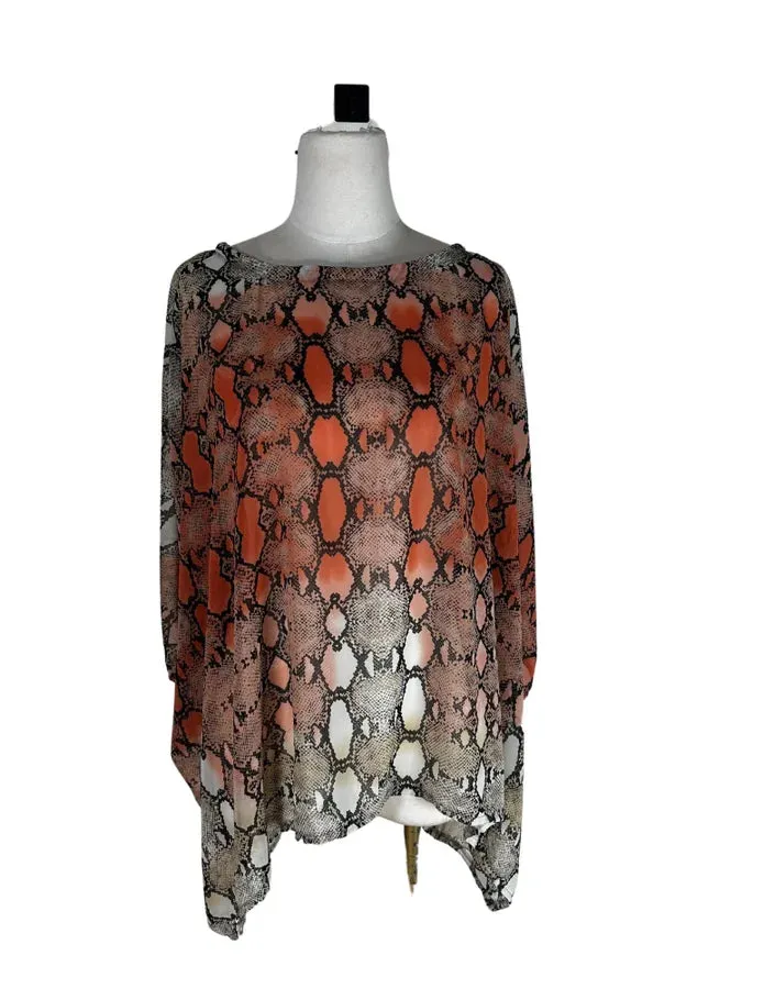 Bel Age Blouse in Coppertop