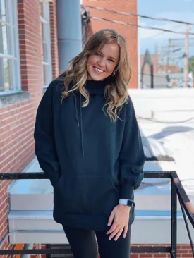 Black Hoodie Sweatshirt