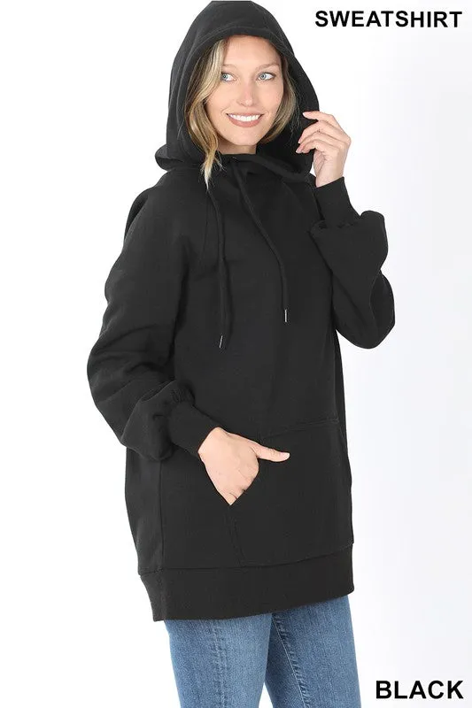 Black Hoodie Sweatshirt