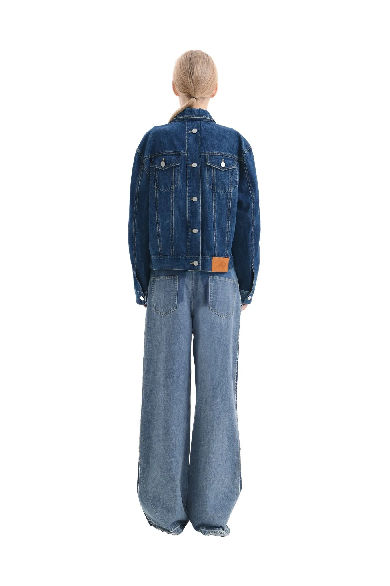 Blue Two-Toned Jeans