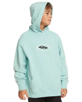 Boys Radical Times Hoodie in Pastel Turquoise