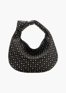Brigitte large studded shoulder bag