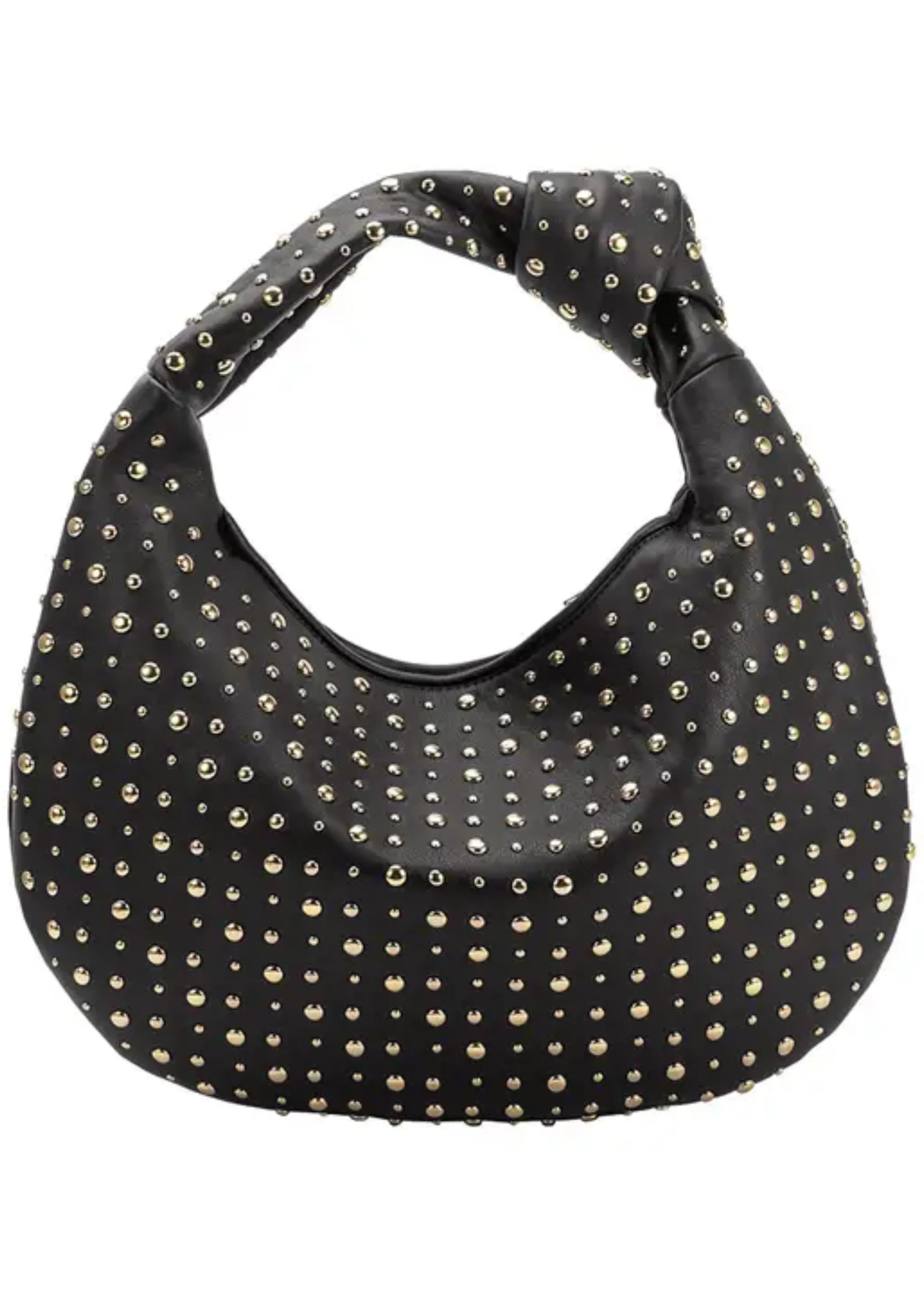 Brigitte large studded shoulder bag