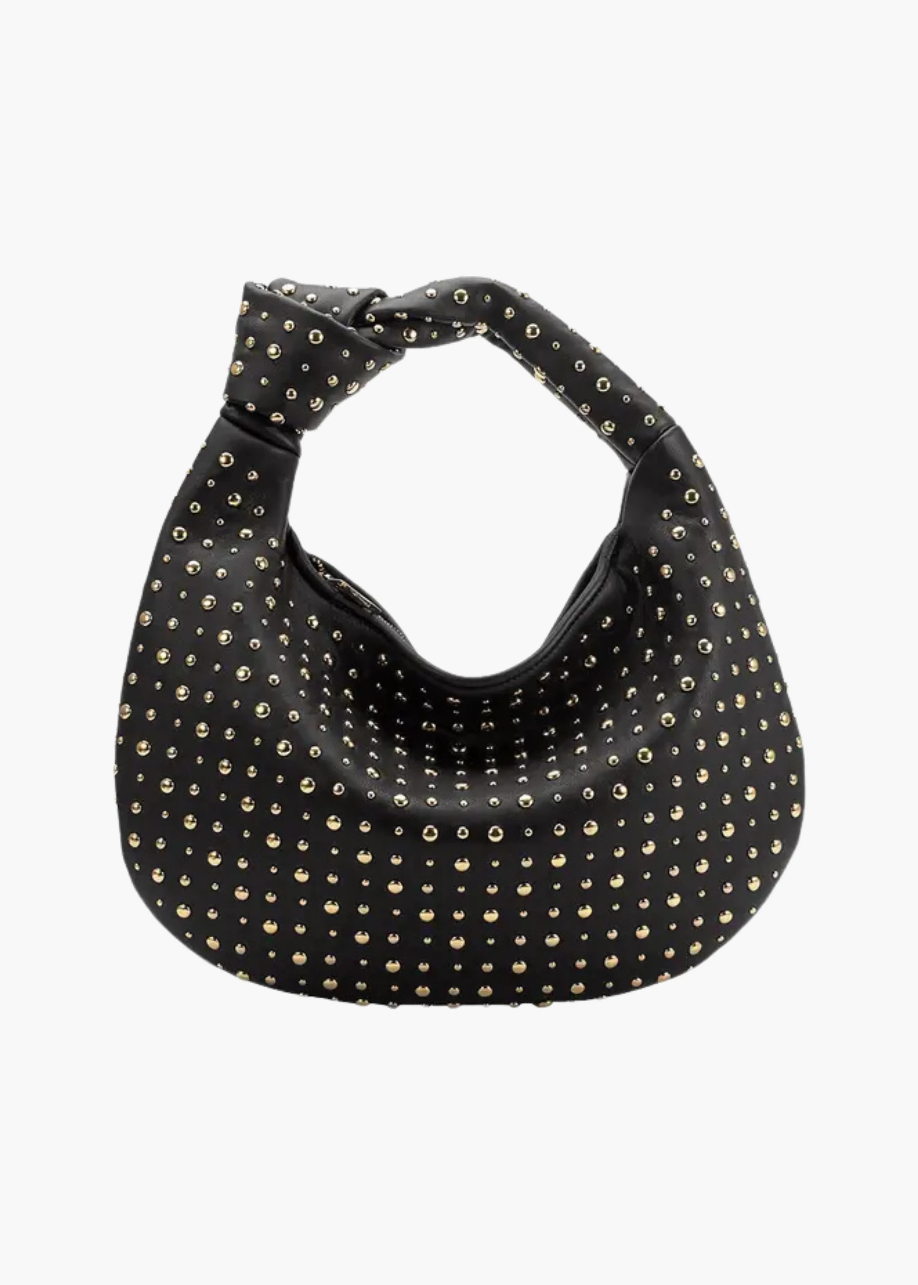 Brigitte large studded shoulder bag