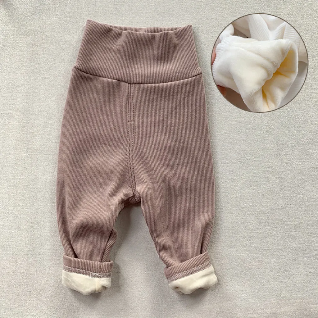 Bubu Baby Winter Plush Pants