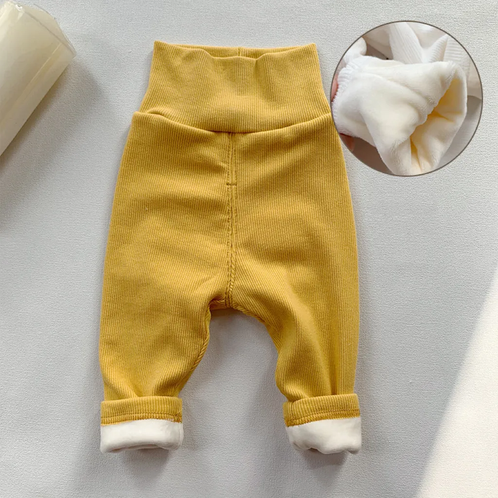 Bubu Baby Winter Plush Pants