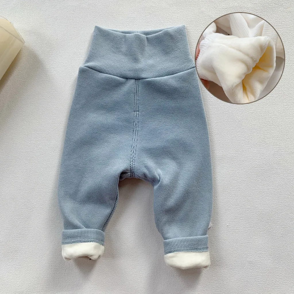 Bubu Baby Winter Plush Pants