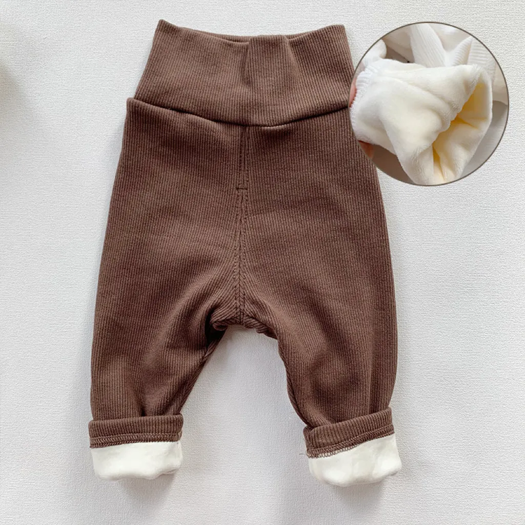 Bubu Baby Winter Plush Pants