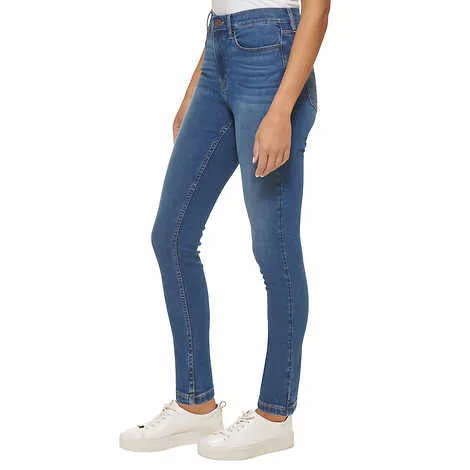 Calvin Klein Jeans Ladies' High Rise Jeans, Blue