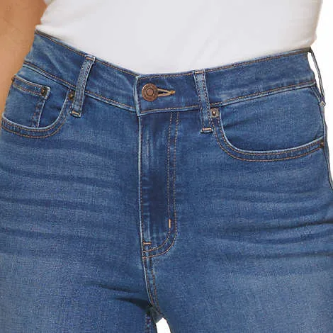 Calvin Klein Jeans Ladies' High Rise Jeans, Blue
