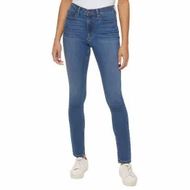 Calvin Klein Jeans Ladies' High Rise Jeans, Blue