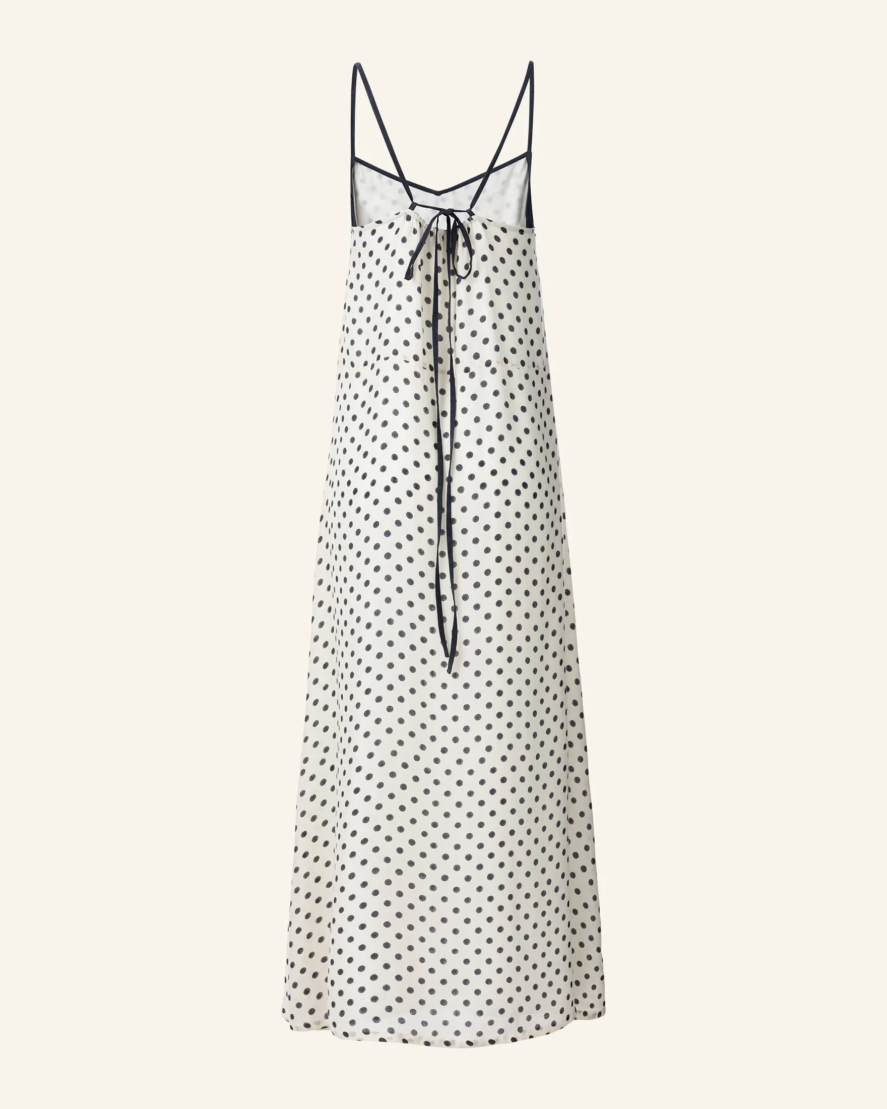 Carolina Tuxedo Slip Dress