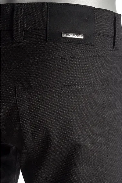 Ceramica Fine Diamond Pattern Pant, Black/Charcoal