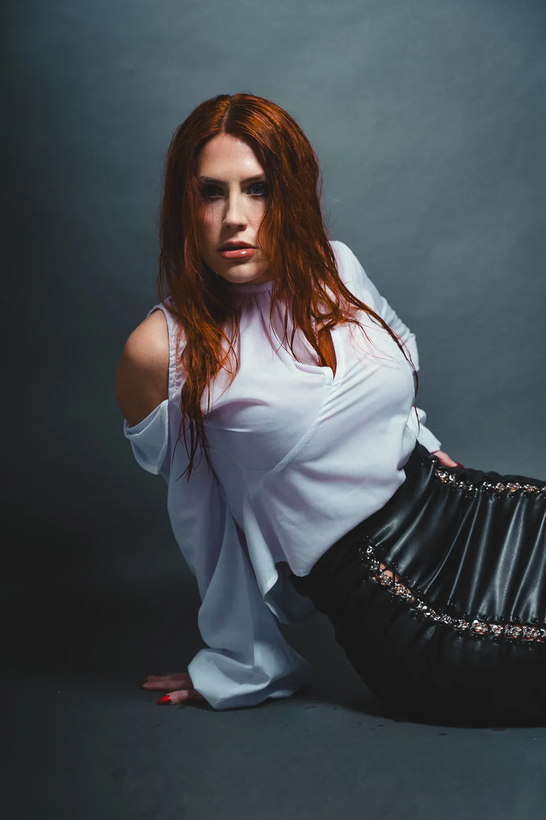 Chained Pencil Skirt