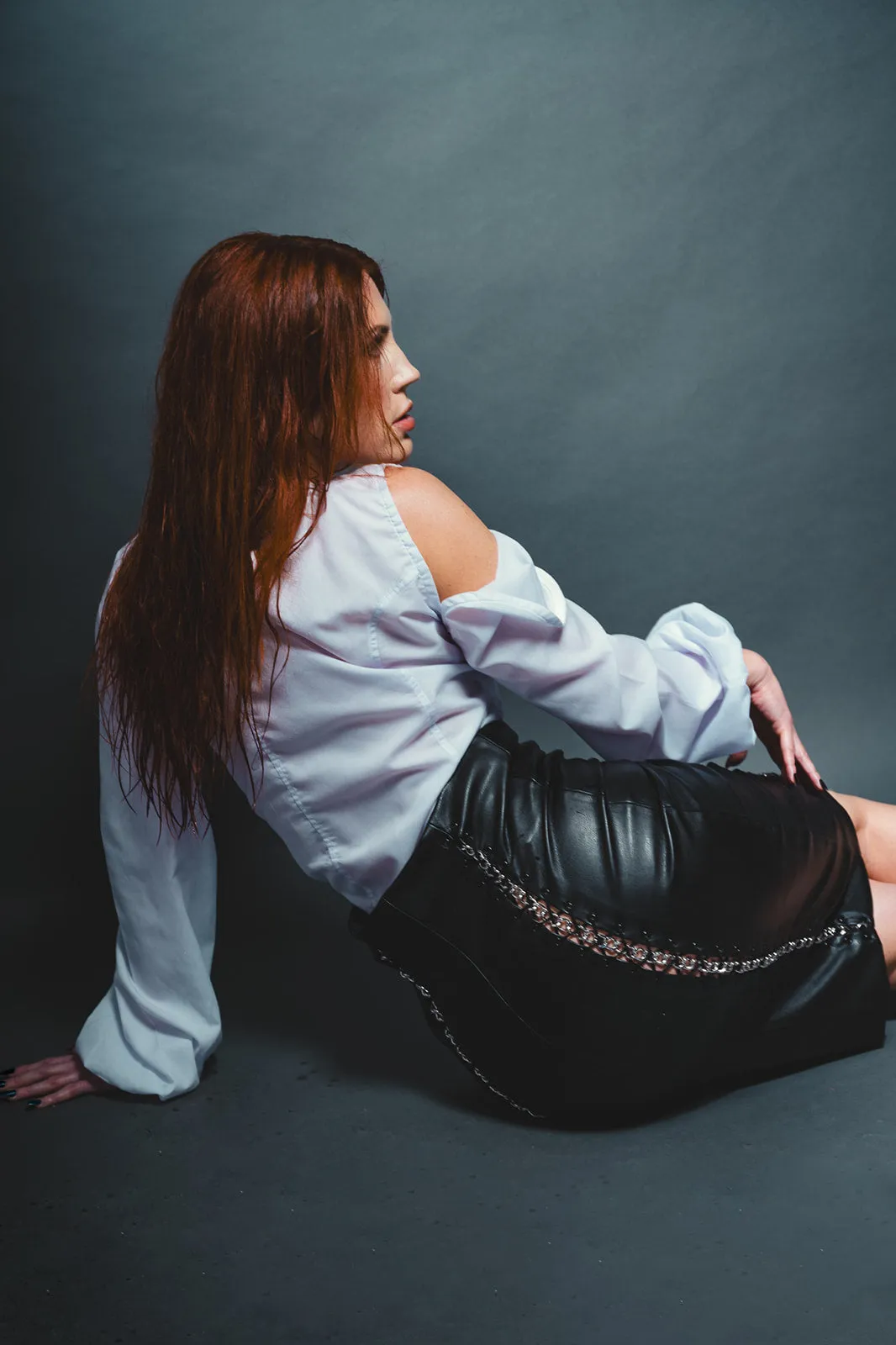 Chained Pencil Skirt