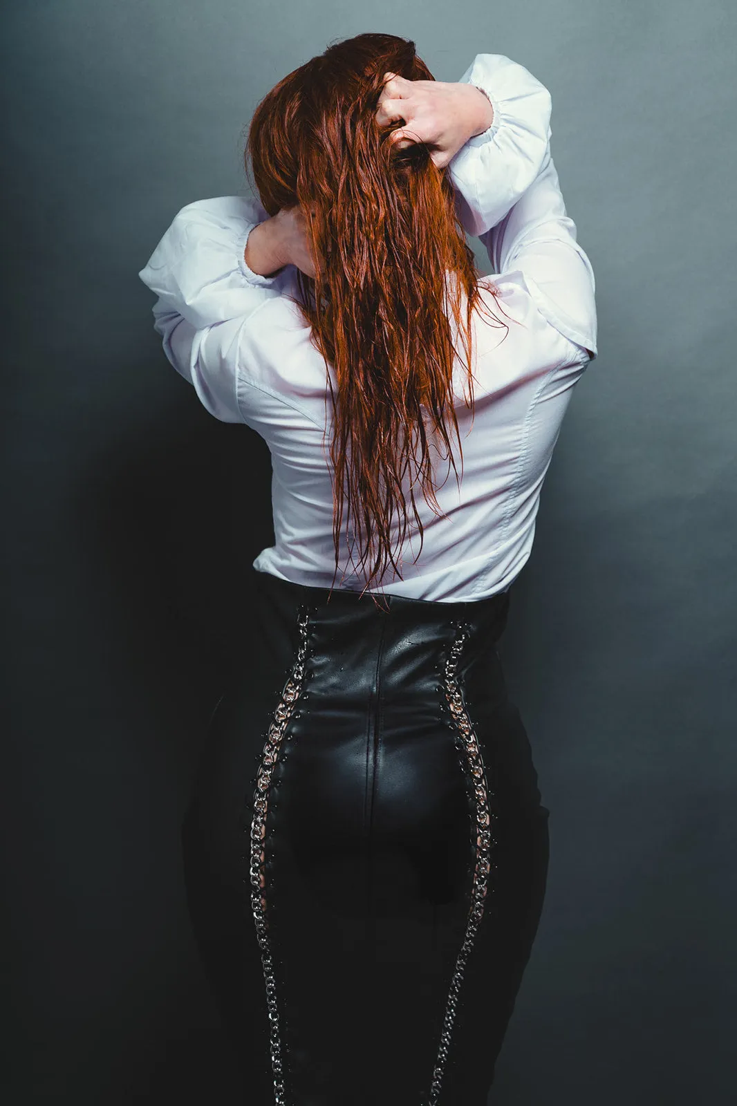 Chained Pencil Skirt