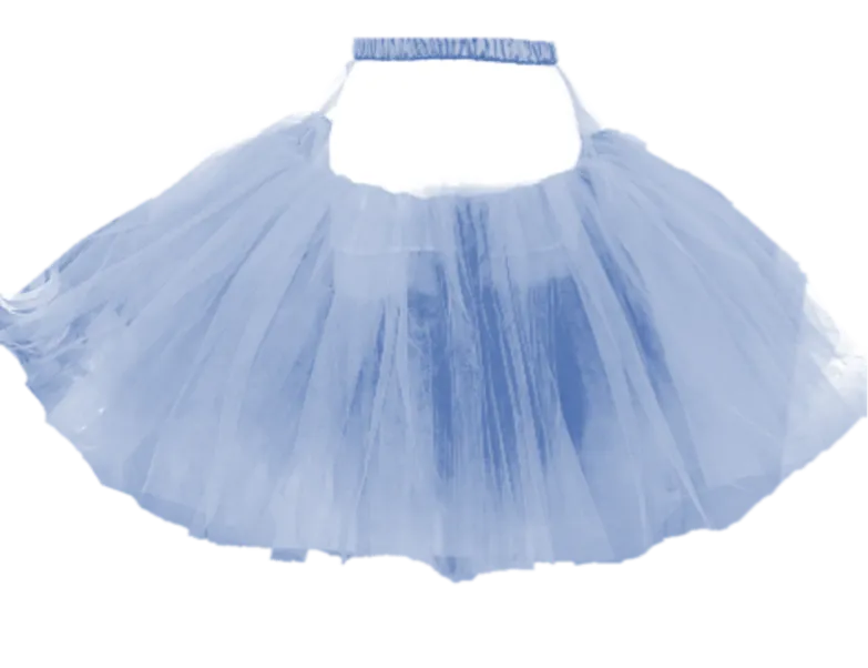【CLASSIC】TULLE SKIRT - Blue