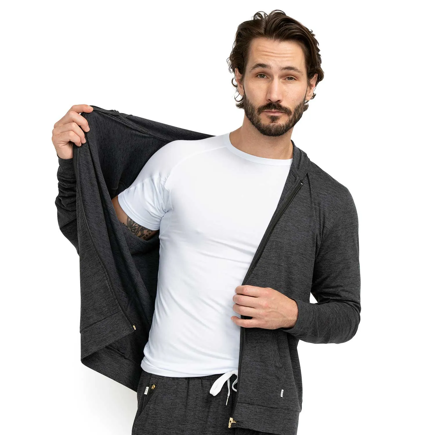 Conquest Athletic Full Zip Hoodie for Men