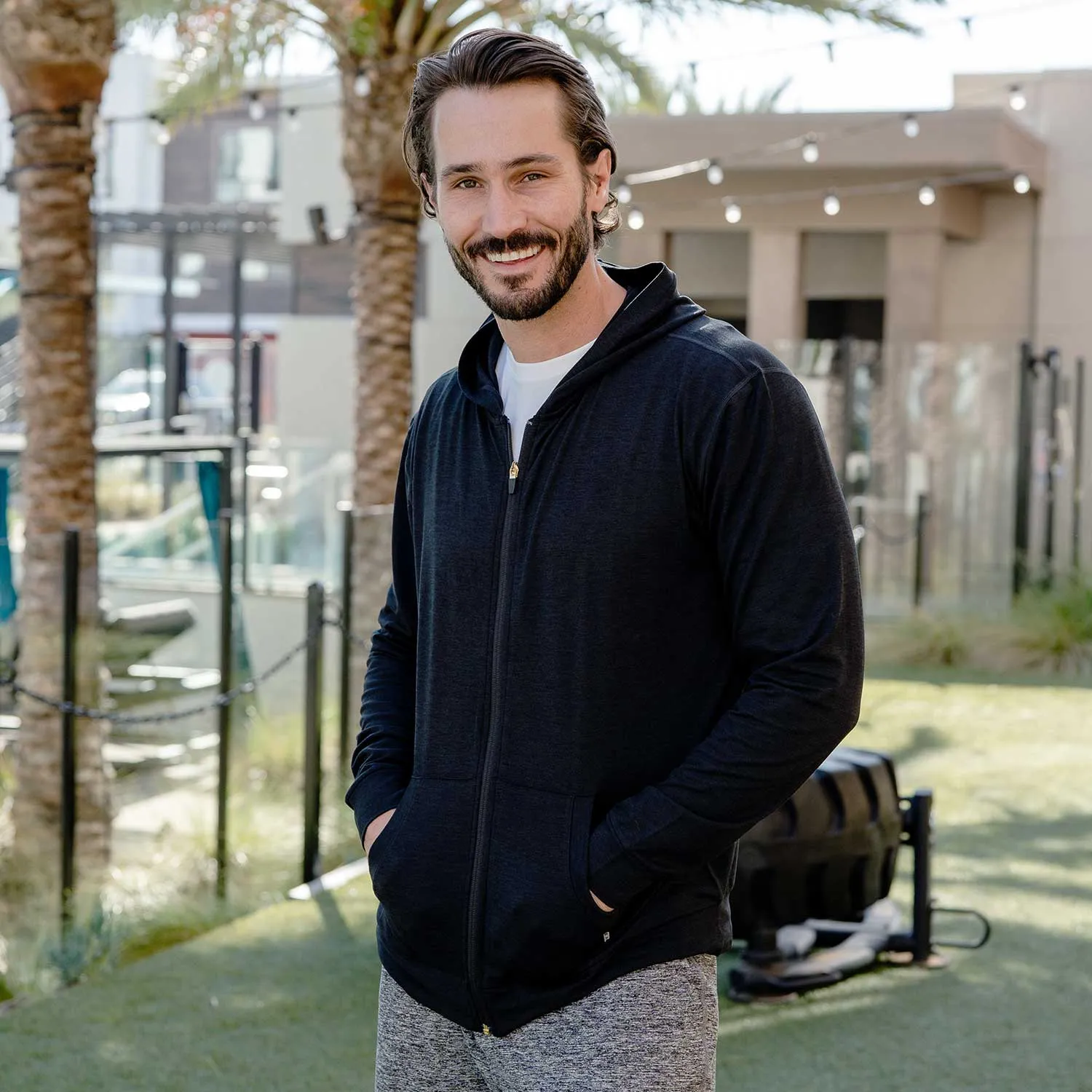 Conquest Athletic Full Zip Hoodie for Men