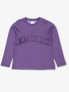 Cotton Lined Merino Kids Top