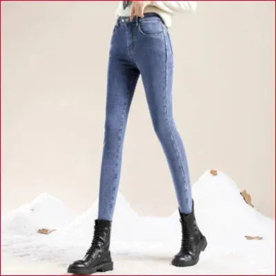 Cozy Slim Fit Fleece-Lined Women’s Jeans