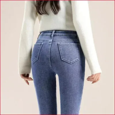 Cozy Slim Fit Fleece-Lined Women’s Jeans