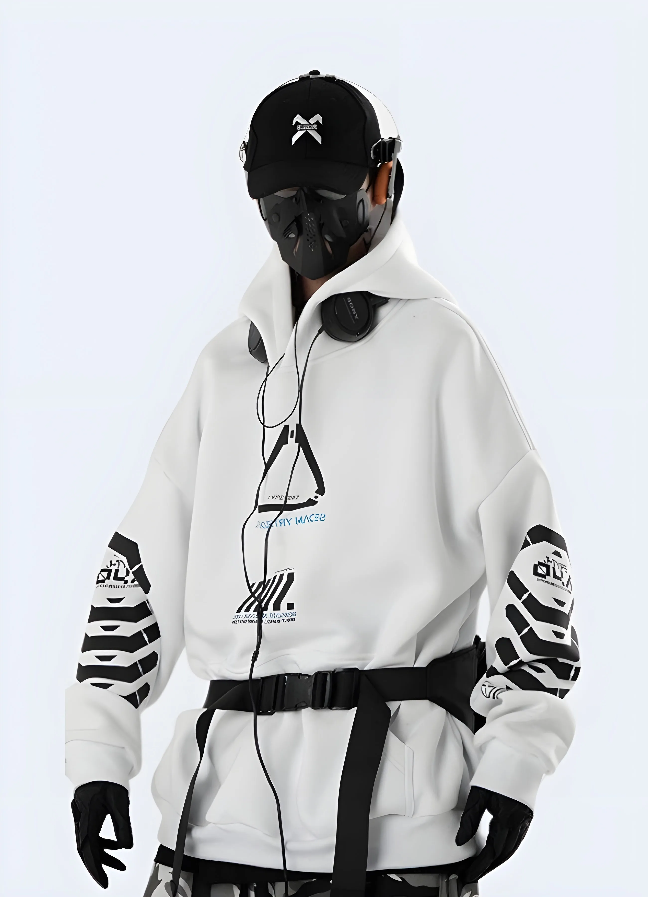 Cyberpunk Techwear Hoodie