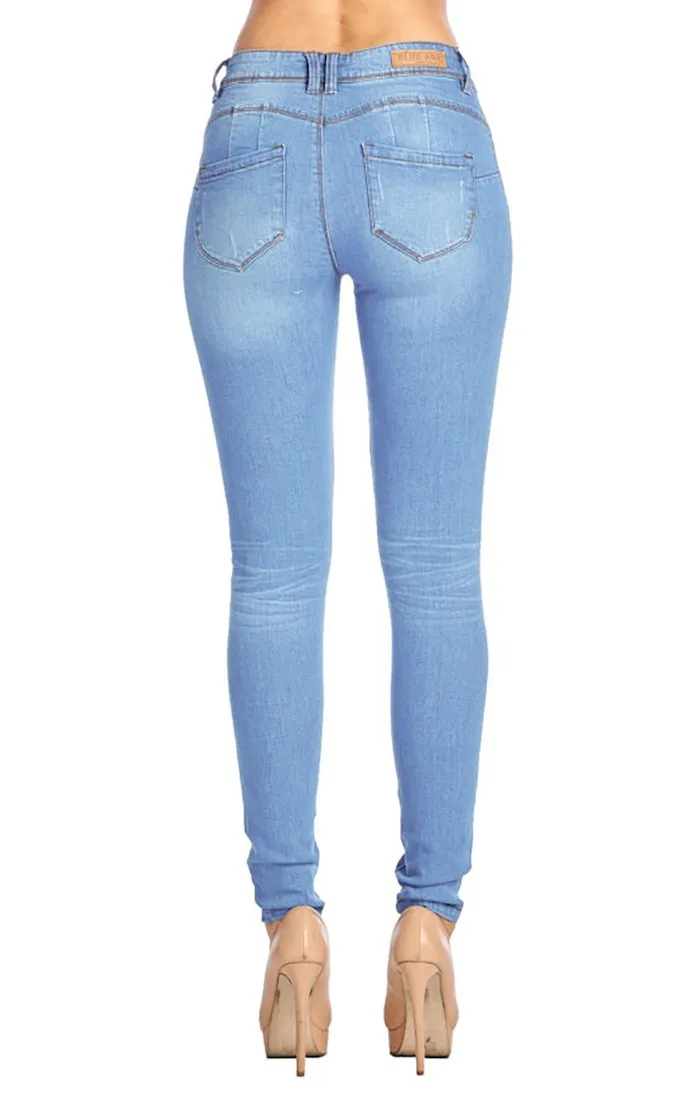 Destroyed Skinny Jeans