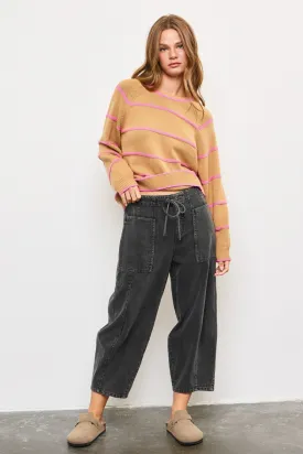 emmy barrel patch pocket pant
