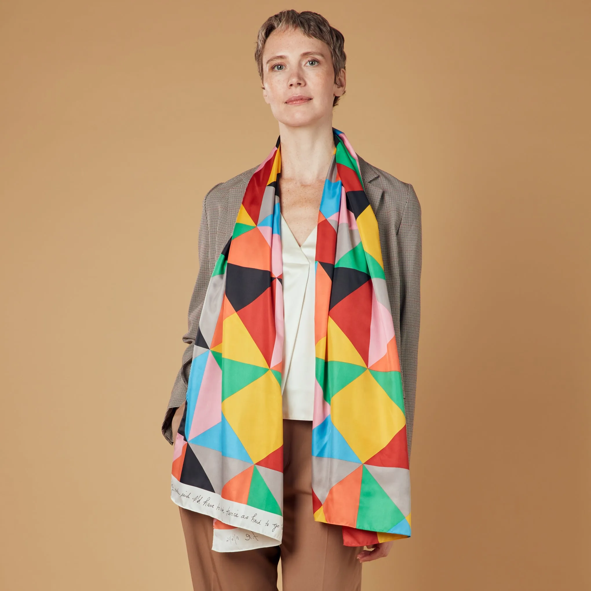 Faith Ringgold Recycled Polyester Scarf