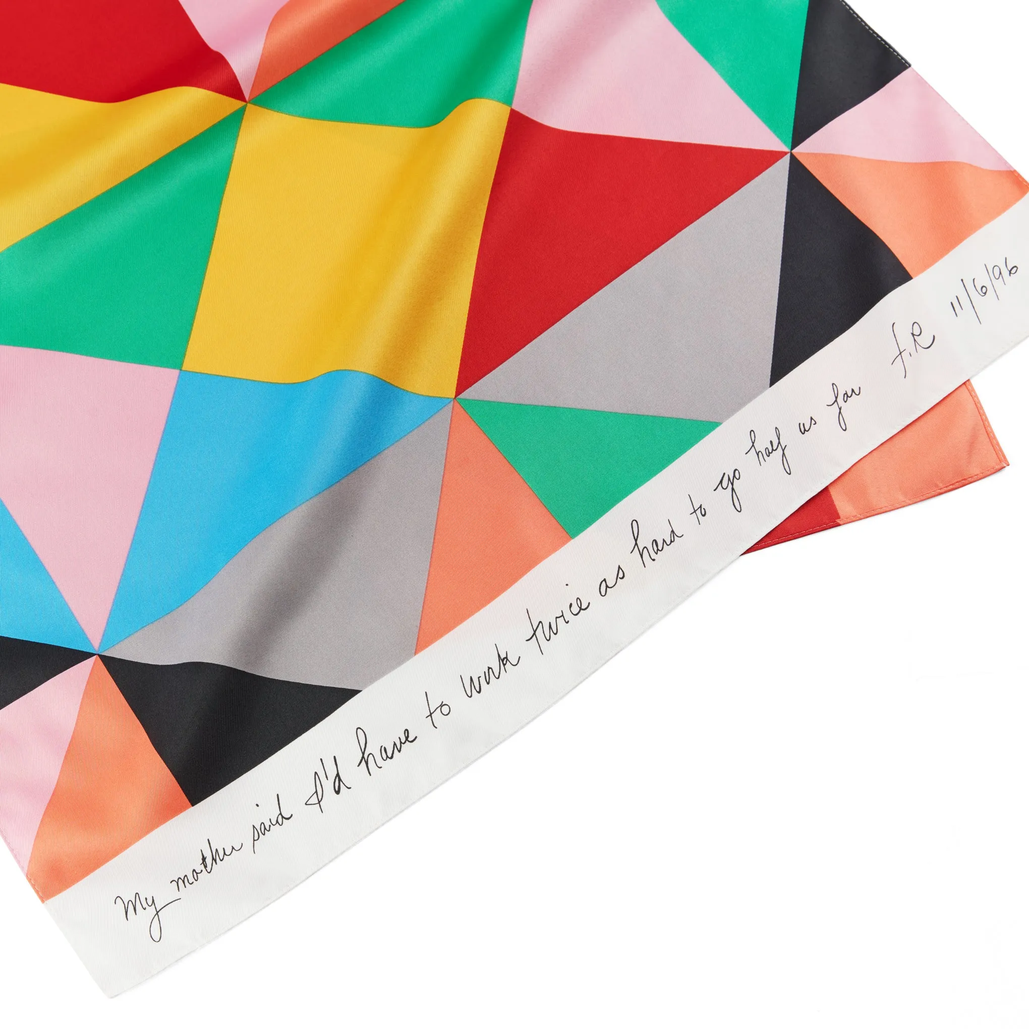 Faith Ringgold Recycled Polyester Scarf