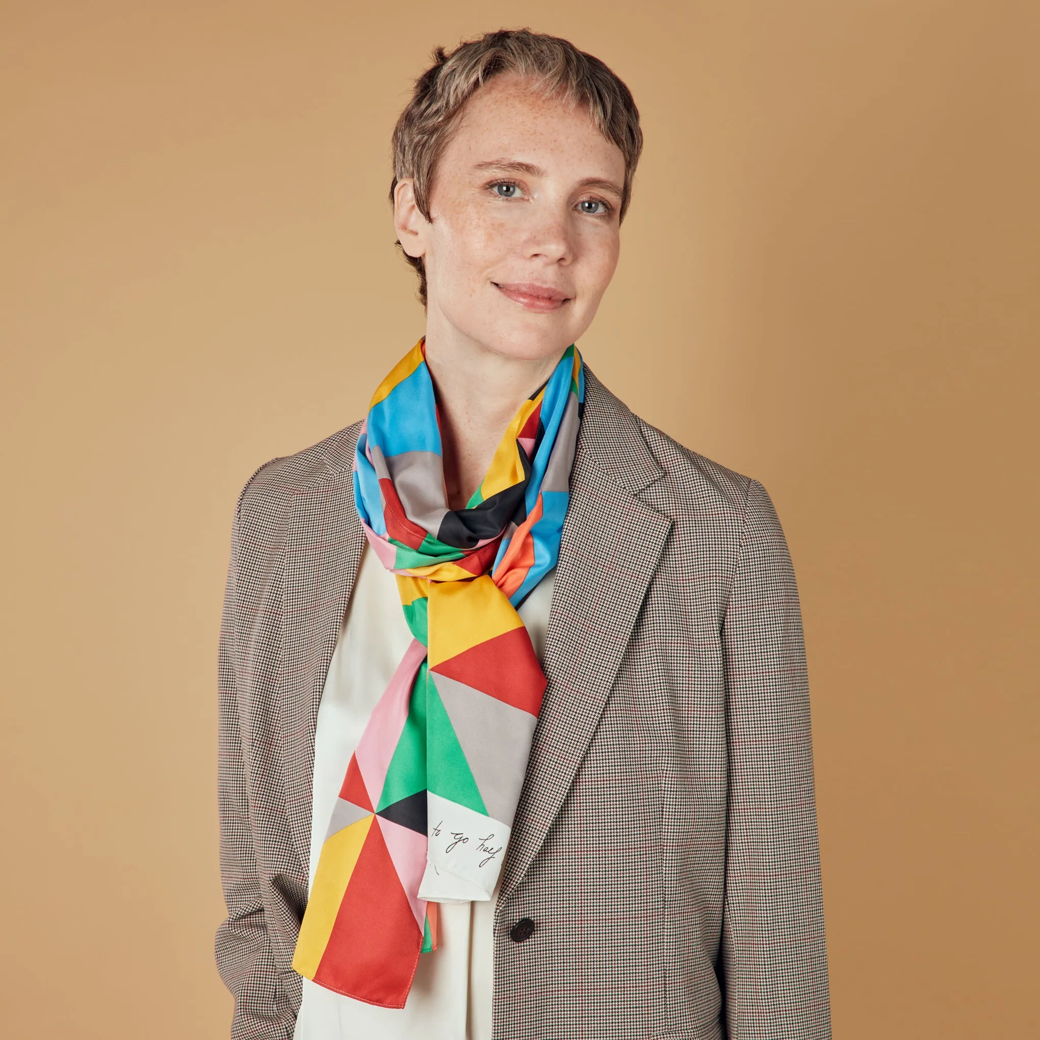 Faith Ringgold Recycled Polyester Scarf