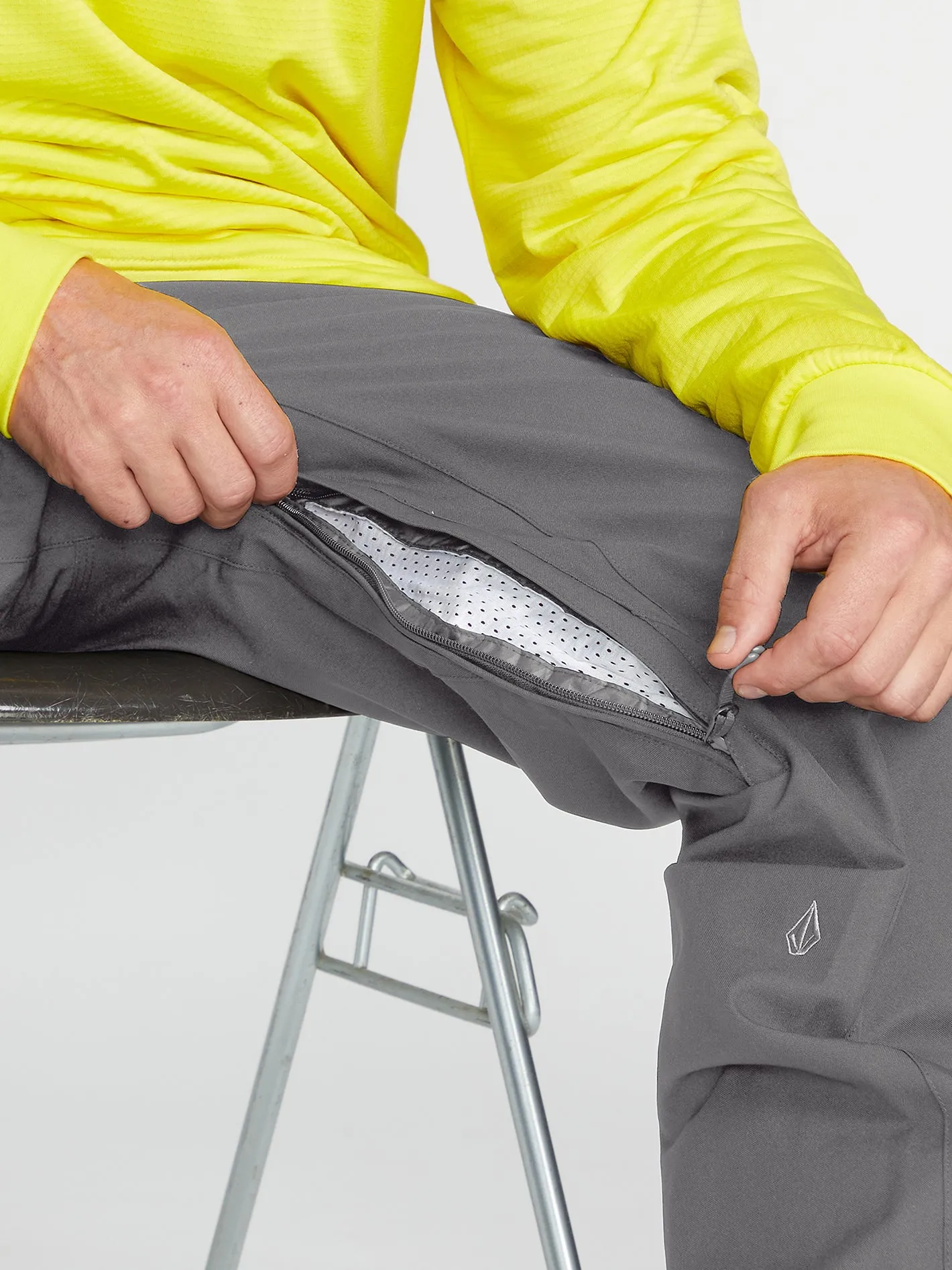 Freakin Snow Chino Trousers - Dark Grey