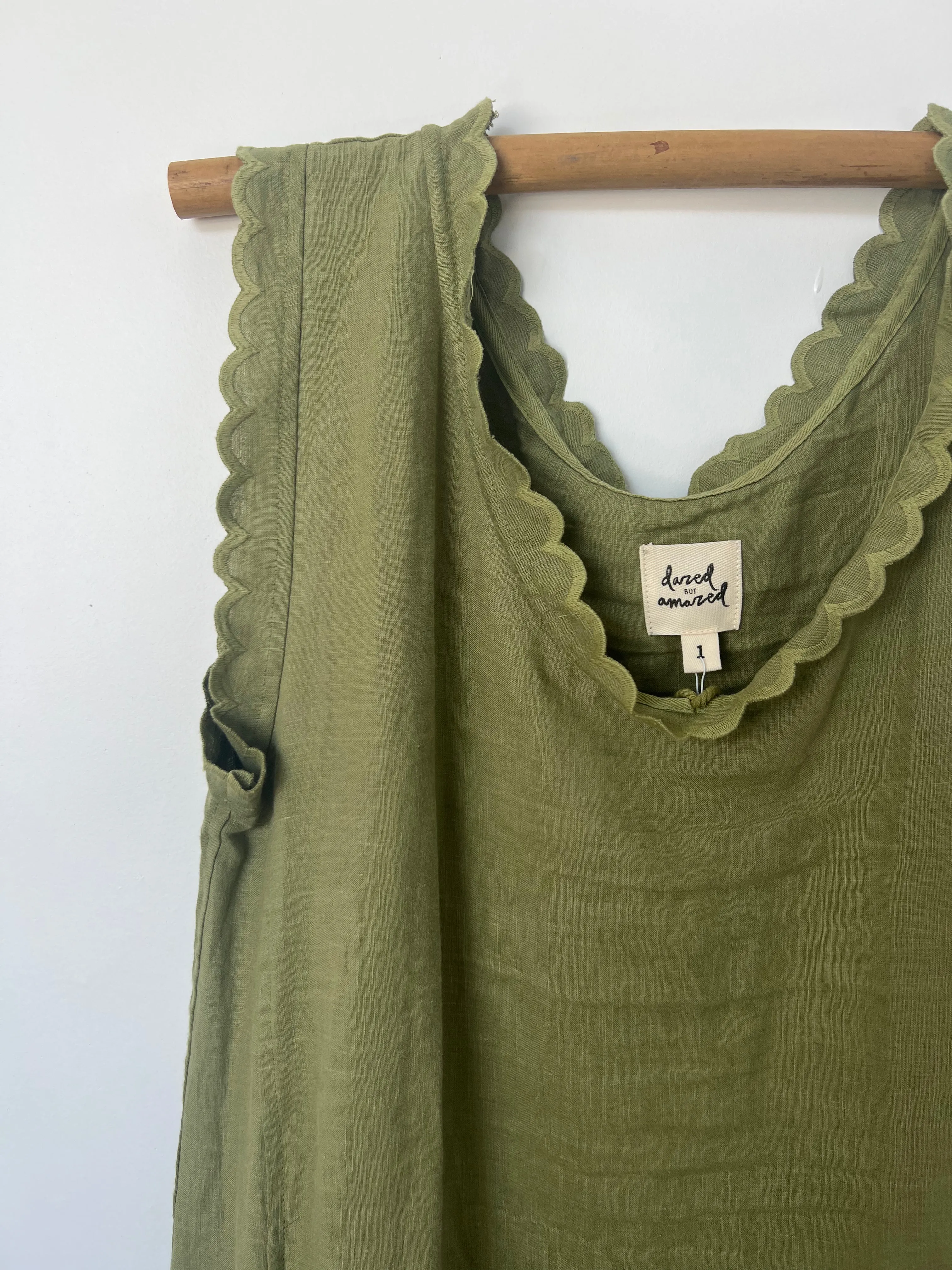 French Heritage Slip. Moss